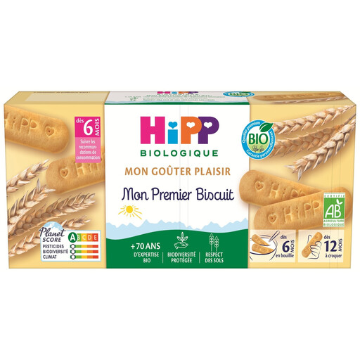 HIPP Organic My First Baby Biscuits from 6 Months 4x45g