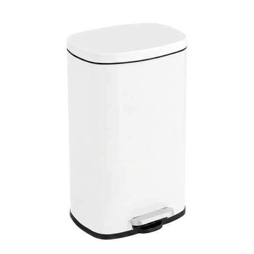 JOYFURNOS 30L Kitchen Rubbish Bin with Soft-Close Lid