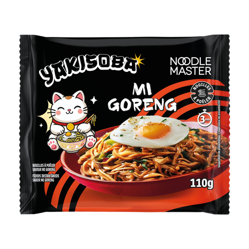 NOODLE MASTER Mi Goreng Flavored Yakisoba 110 g
