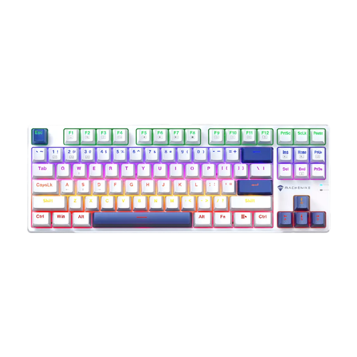 Machenike K500B-B87 TKL wired mechanical keyboard with red switches