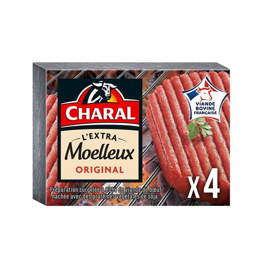 CHARAL Extra tender minced beef x4 400g