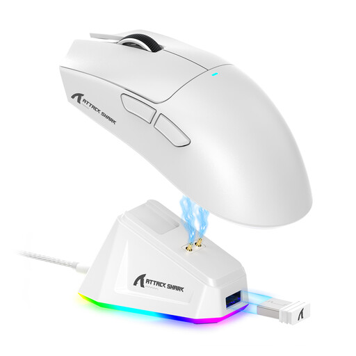 ATTACK SHARK X11 Wireless Gaming Mouse with Charging Dock