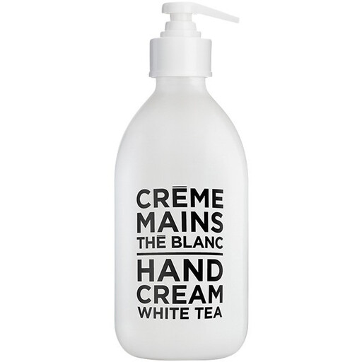 Compagnie de Provence White Tea Hand Cream 300 ml – Nourishing Shea Butter Pump Dispenser Hand Lotion