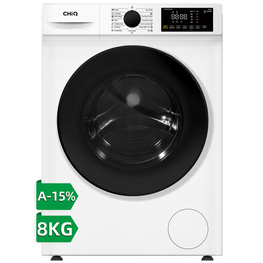 CHiQ JKW85883W 8kg 1400 Spin Freestanding Washing Machine