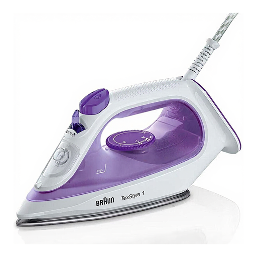 Braun TexStyle 1 SI1080VI Steam Iron Violet