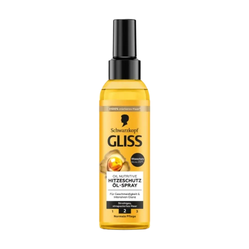 Schwarzkopf GLISS Heat Protection Oil Spray Oil Nutritive