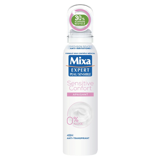 MIXA Extra Care Deodorant Spray for Women, 150 ml