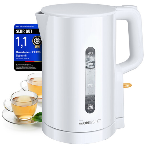Clatronic Wasserkocher 1,7L, WK 3835