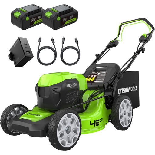 Greenworks 48V (2x24V) Self Propelled Cordless Lawnmower