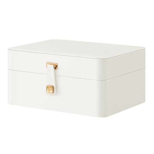 SONGMICS 2-Laags Sieraden Organizer Wit