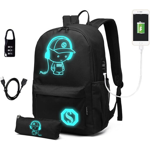 Kono Luminous Anime School Backpack