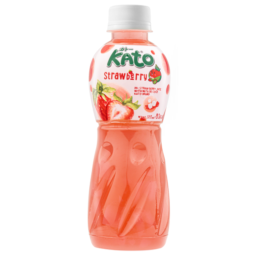KATO Strawberry Drink with Nata de Coco