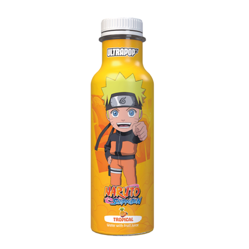 Ultra Pop - Naruto - Naruto - Boisson au jus de fruits saveur tropical - 33 cl