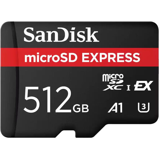 SanDisk Express microSD Card – 512GB