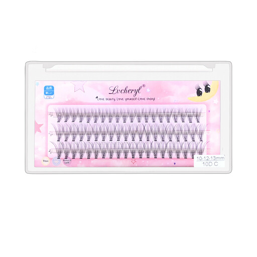 Lvcheryl Eyelashes - 3 Rows (No Glue)
