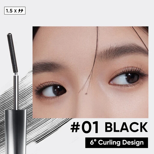 Judydoll 3D Curling Iron Mascara #01 Black