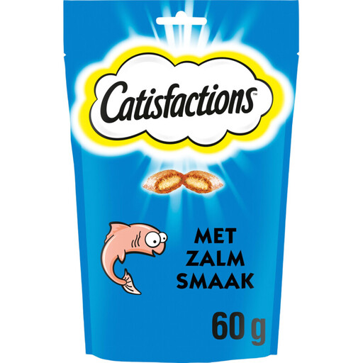 Catisfactions Cat Treats Salmon Flavor 60g