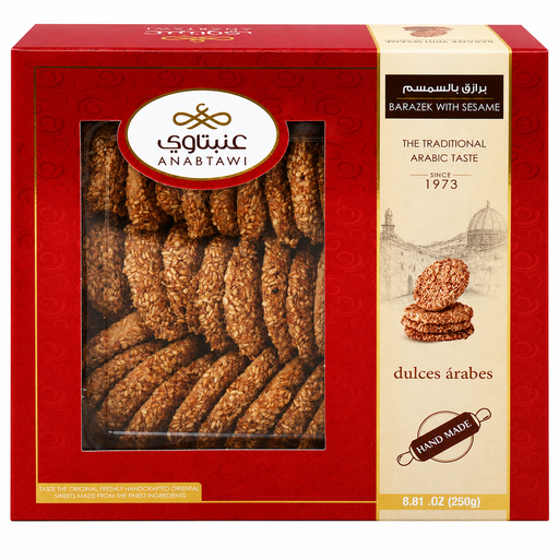 ANABTAWI Classic Barazek with Sesame 250g