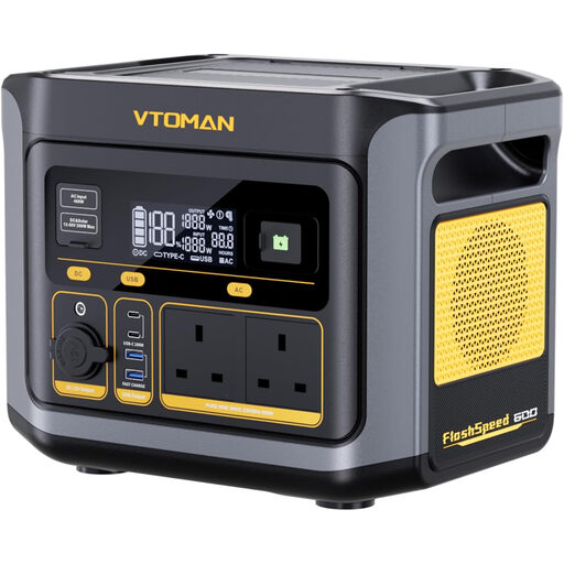 VTOMAN FlashSpeed 600 Portable Power Station