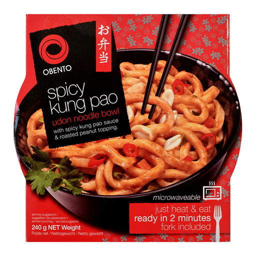 Obento Kung Pao Udon Noodle Bowl