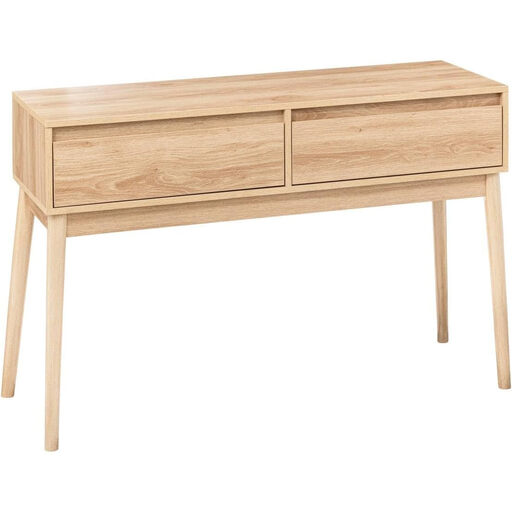 5five Abana Console Table - 2 Drawers, Brown, 114 x 37 cm