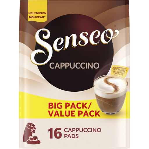 Senseo Cappuccino Coffee Pads - 16 pcs, 184 g