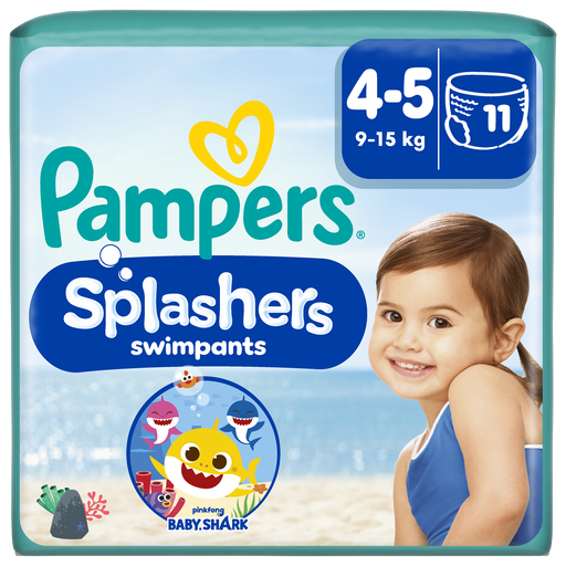 Pampers Splashers size 4, 11 swimming nappies