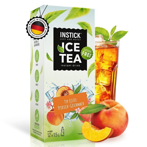 INSTICK just add water Iced Tea Powder – Peach