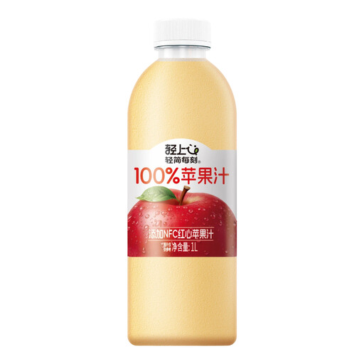 LIGHT UP Apple Juice, 1 L bottle