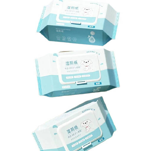 ochama x J.ZAO Wet Toilet Tissue, 10 Packs of 80 Sheets