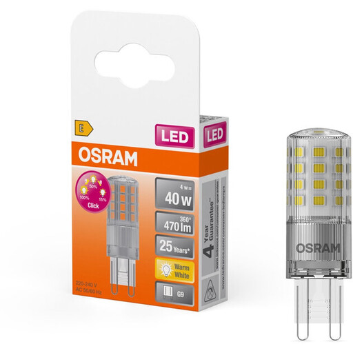 Osram LED BULB G9 4W 827 470LM DIMX3