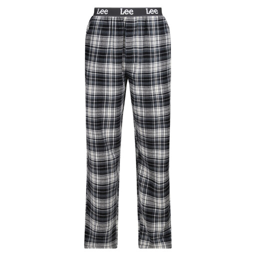 LEE LOUNGE PANT RIO-BLACK/WHITE CHECK-M