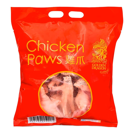 GOLDEN DRAGON Large Chicken Paws 1kg