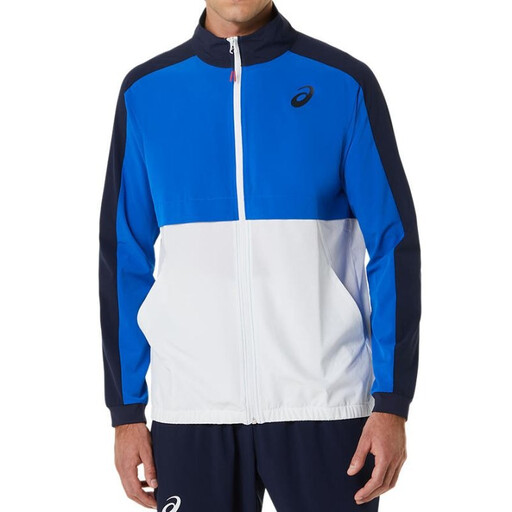ASICS MEN MATCH JACKET TUNA BLUE/MIDNIGHT