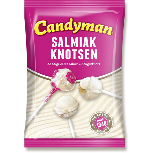 Candyman Salmiakknotsen - 125 g