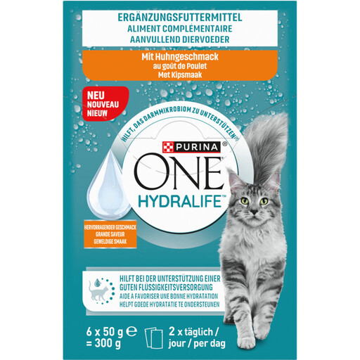Purina One Hydralife Adult Cat Complementary Wet Food Chicken Flavor