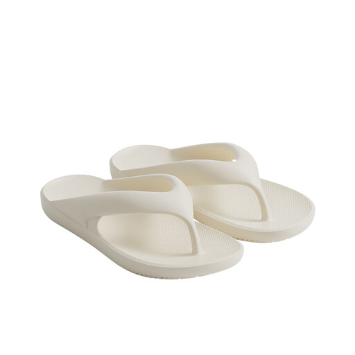 PUXI Star Sleep Flip Flops Cloud White Size 37-38 Unisex Minimalist Fashion