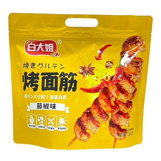 Bai Da Jie Roasted Wheat Gluten (Tengjiao Pepper Flavor) 280g
