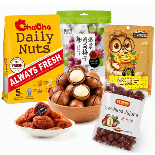 Nuts and dried fruit sharing pack, 5-pack, 1.073kg