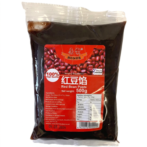 HONOR Red Bean Paste 500g