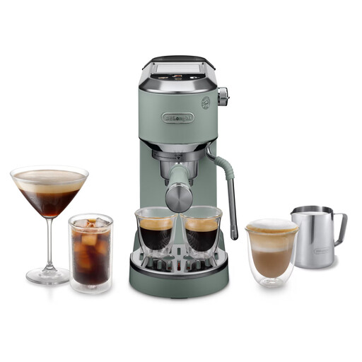 De'Longhi Dedica Duo EC890.GR Portafilter Machine Green