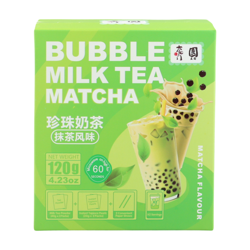 TaiYangMen Pearl Milk Tea - Matcha Flavor