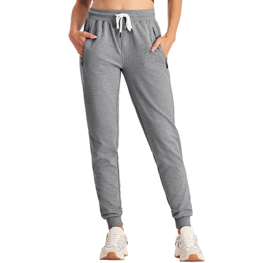 PULI Women's Sweatpants 0014Heather Grey M