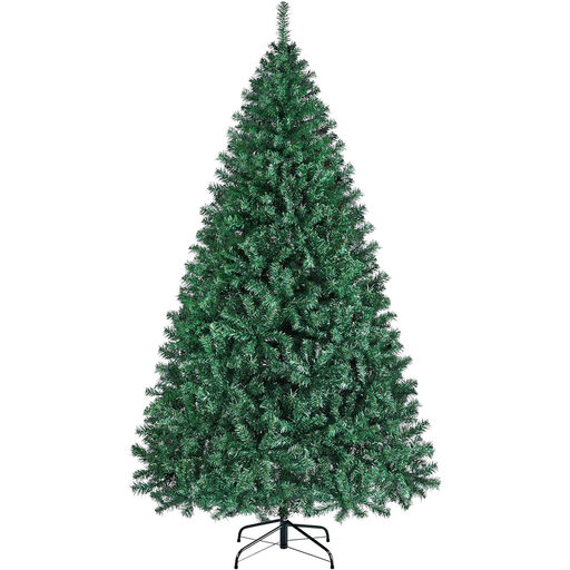 Yaheetech 7FT Hinged Fir Holiday Decoration Artificial Christmas Tree