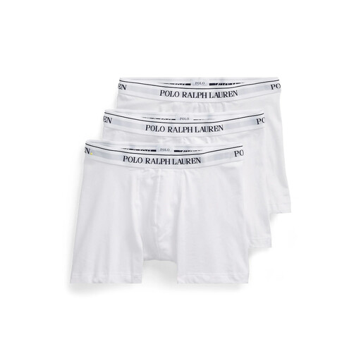 Ralph Lauren Stretch-Cotton Boxer Brief 3-Pack