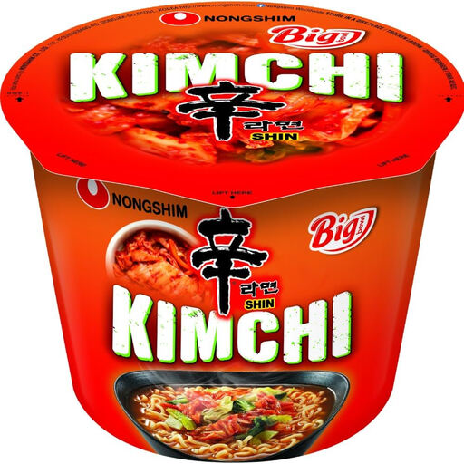 NongShim Big Bowl Noodle (Kimchi) 112g