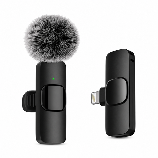 Verbex K9-Black single-mic iOS interface wireless mini microphone