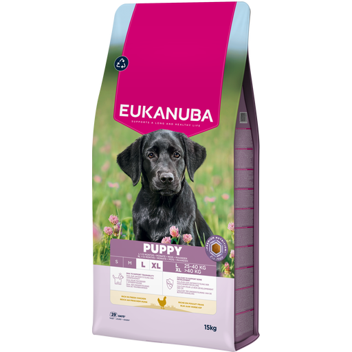 Eukanuba Life Care puppy large breed chicken 15kg
