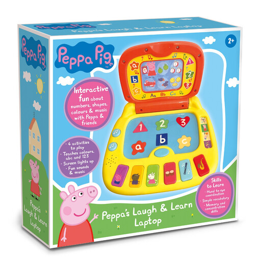 Peppa Pig Peppa's Laugh & Learn Laptop