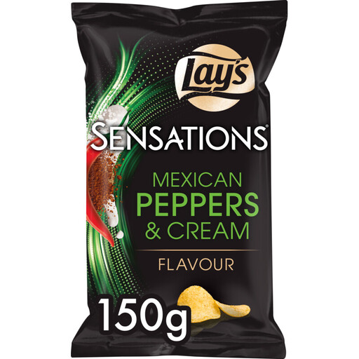 Lay's Sensations Mexican Peppers And Jalapeno
